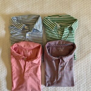 Crewcuts Pink and Green Polo Shirts Casual Style